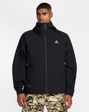 Nike ACG Mens Morpho Storm Fit Rain Jacket Bl...