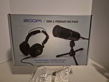 Zoom ZDM1-PMP Podcast Recording Pack inc Microphone