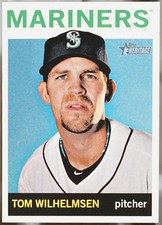 2013 Topps Heritage #286 Tom Wilhelmsen Baseball NM