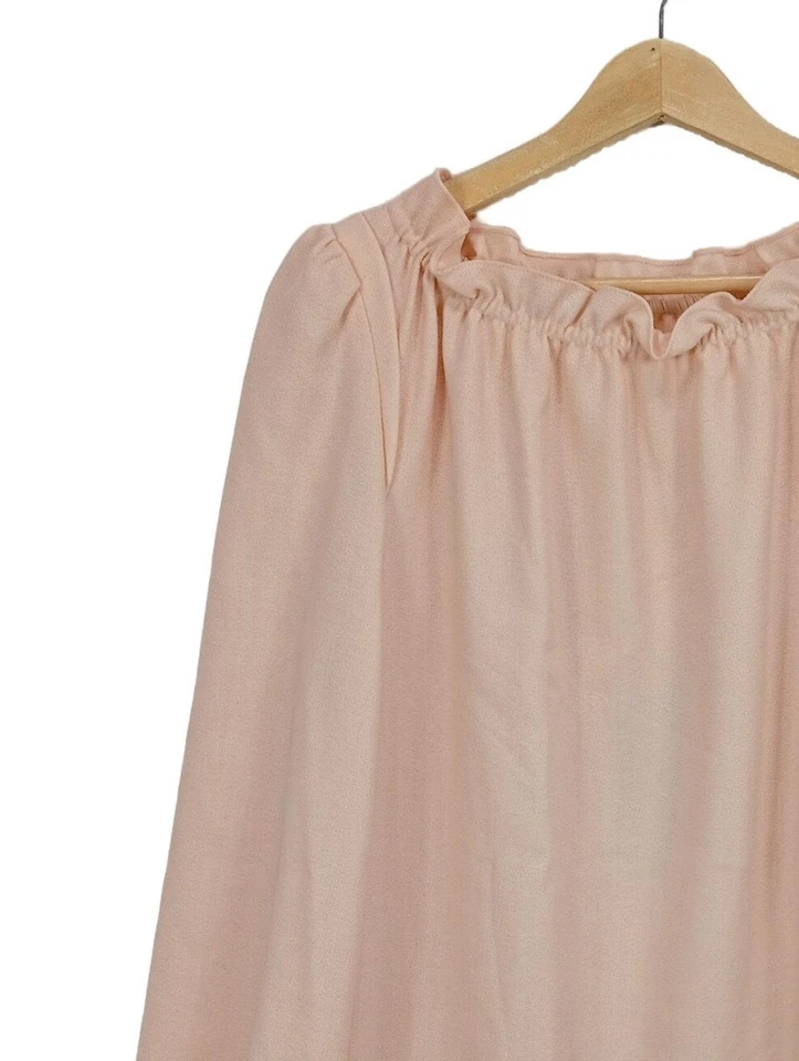 GOAT Robe à manches longues Dames Robe T EU 38 crème style décontracté - Photo 3/4