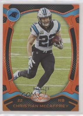 2021 Certified Mirror Orange /149 Christian McCaffrey #81 rf2