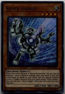 Silver Gadget Super Rare Fists of the Gadgets FIGA-EN010 LP