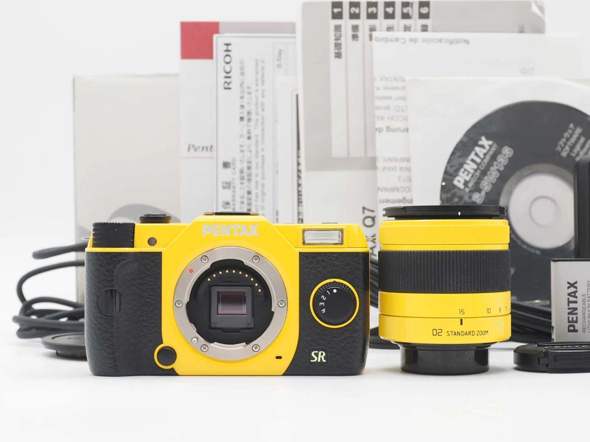 PENTAX Q7 イエロー Amazon | PENTAX ミラーレス一眼 Q7 ズームレンズキット [標準ズーム