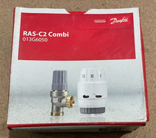 Danfoss 013G6050 RAS-C2  Radiator Pack 15mm Angle Valve
