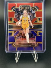 2024 Panini Select WNBA - Concourse Cameron Brink #56 Red & Blue Prizm /399 (RC)