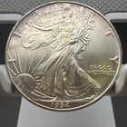 1994 American Silver Eagle Dollar 1 oz Fine Silver Coin Natural Toning Bullion