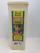 Vintage Buddeez Bread Buddy Sandwich Fresh Dispenser Container Camping Supplies