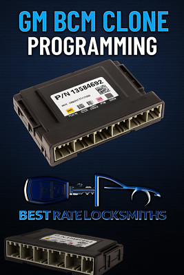 GM BCM Clone Programming Service Chevy GMC Cadillac 2011-2020 FedEx Return