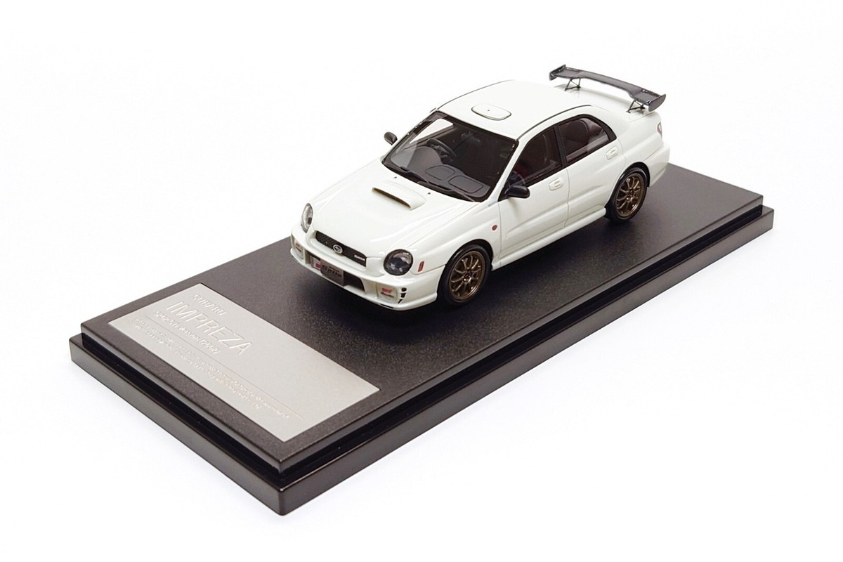 Hi-Story 1:43 Subaru Impreza S202 STi Version in Pure White | eBay