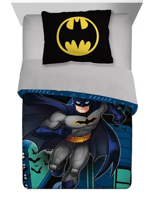 Batman Kids Reversible Twin/Full Comforter & Sham Set - W8389480934 Batman Kids Reversible Twin/Full Comforter & Sham Set - W8389480934