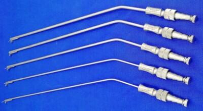 Zwan Impex 5pc Frazier Suction Tube with Nerve Love Root Retractor Dfrnt 5 sizes