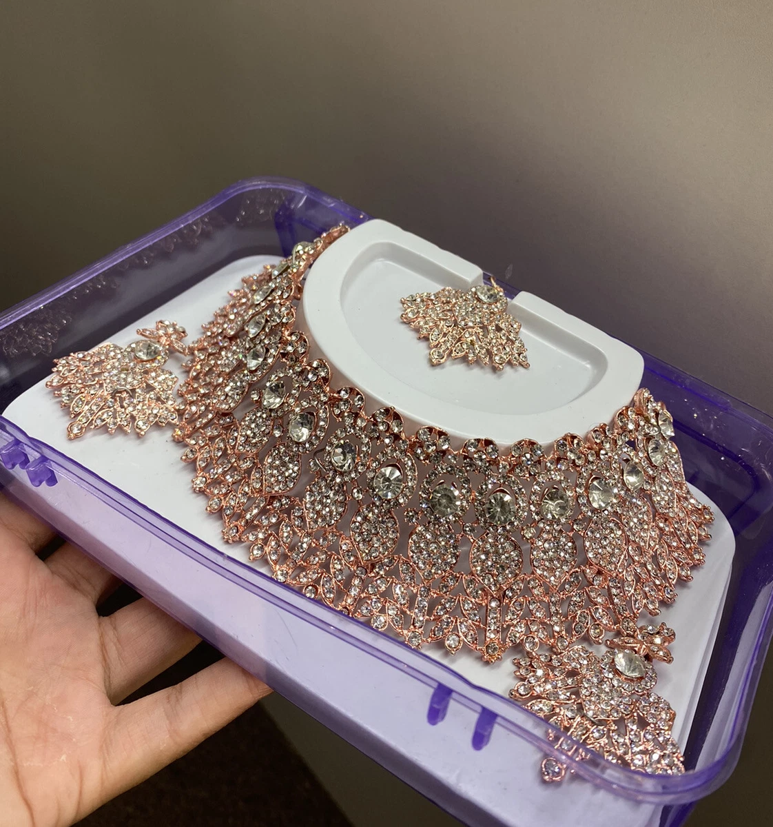 Pakistani diamond jewellery top