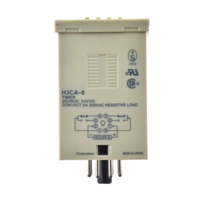 1PC For OMRON Time Relay H3CA-8 H3CA-8H H3CA-A AC110V AC220V DC24V