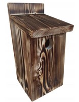 Nistkasten VöGel Vogelnistkasten Vogelhaus Brutkasten Nistbox Gebranntes Holz