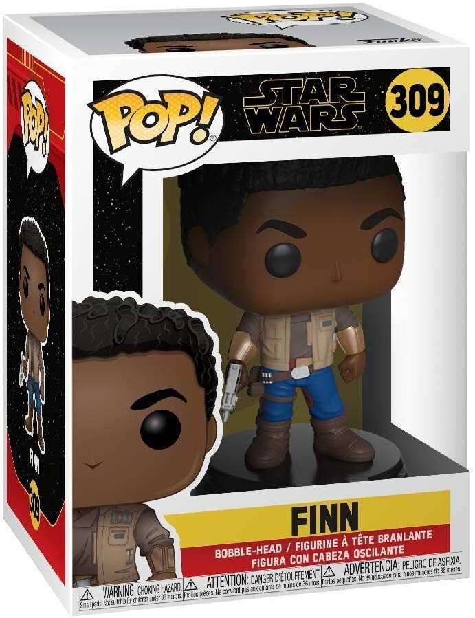 Funko Pop Star Wars Rise of Skywalker Finn w/ Box Damage