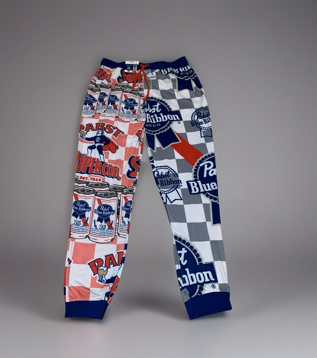 NEW Pabst Blue Ribbon PBR Men's Jogger Sleep / Casual