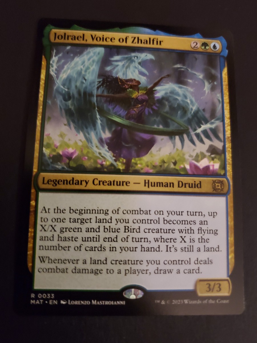 Jolrael, Voice of Zhalfir The Aftermath Magic MTG Legendary