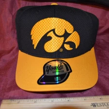 Iowa Hawkeyes NCAA Cap Adjustable Kids Youth 4-7 hat Headwear GEN 2 B10
