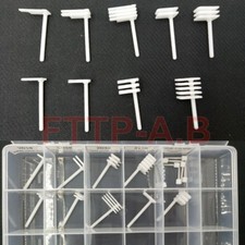 17 Pcs 2.5/3.5" Hard drive outer parking area Magnetic head Replace combs