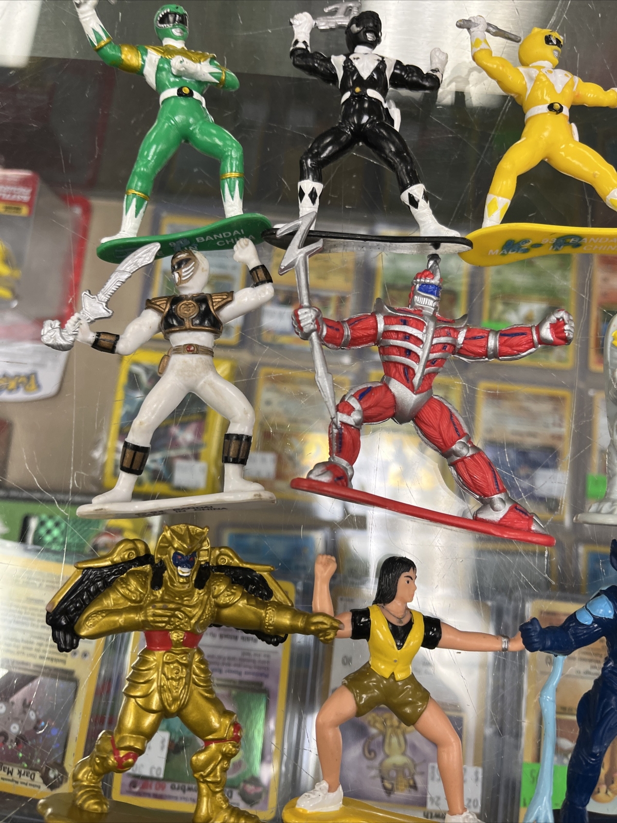 Mini Morphin Power Rangers Mighty Morphin Power Rangers Collectible Series 15 mini figure lot 1993 ...