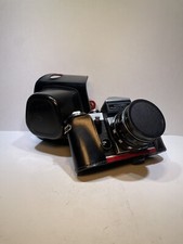  READ Hanimex Praktica Super TL 35mm Camera W Case And Lens Made In East Germany