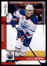 2017-18 O-PEE-CHEE RED ANDREJ SEKERA EDMONTON OILERS #177