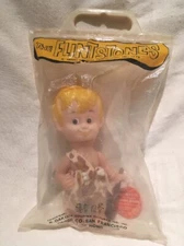 Bam Bam Flintstone Figure Dakin Vintage In Bag Hanna Barbera Flinstones rare