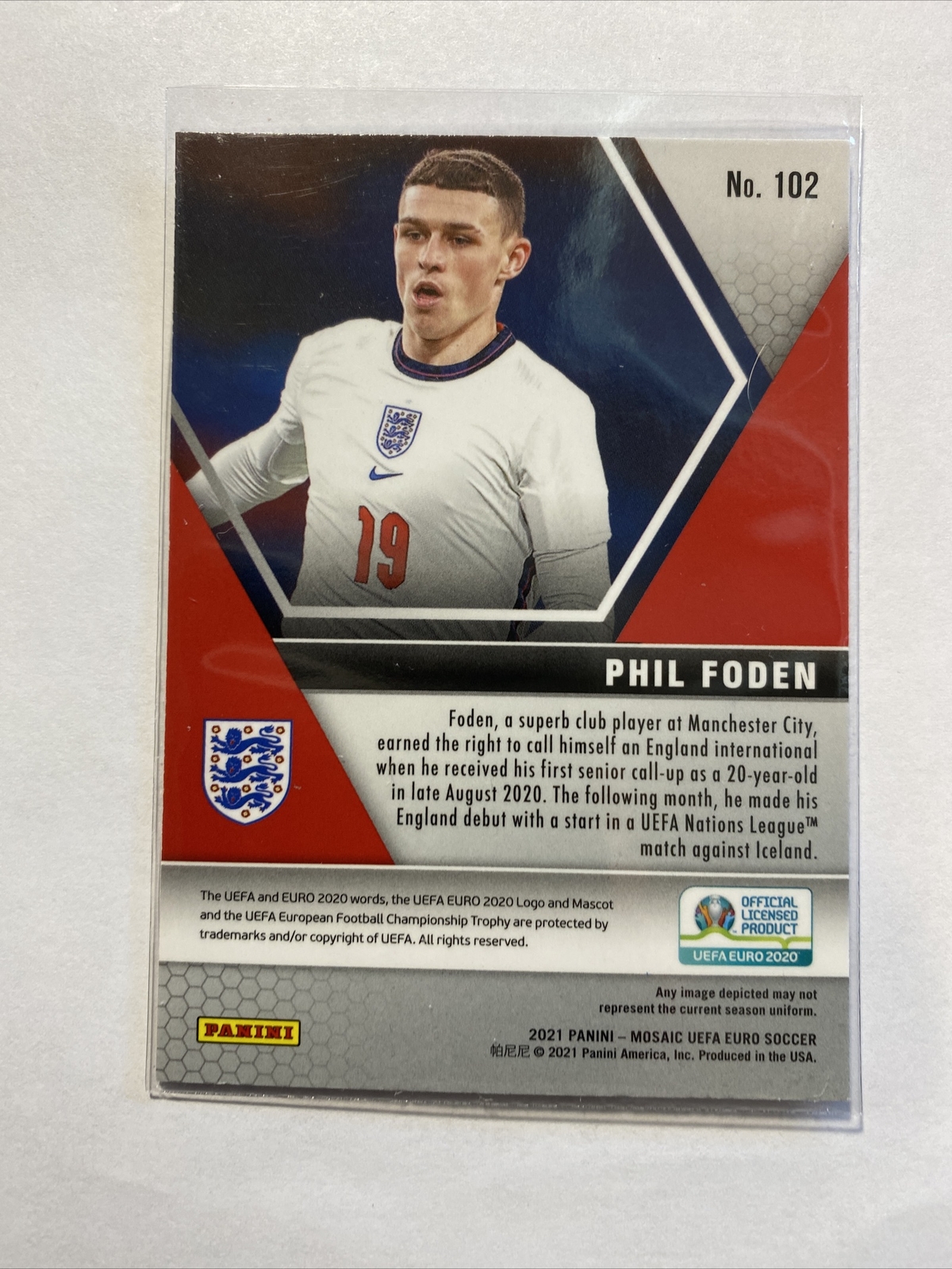 Panini Mosaic Uefa Euro 21 Soccer Card Blaster Box 8 Packs For Sale Online Ebay