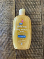 Johnson Johnson's BABY MOISTURE WASH Cocoa Butter Discontinued Formula 15oz