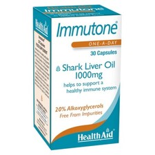 HealthAid | Immutone Shark Liver Oil 1000mg - 30 Capsules | 1 x 30 capsule