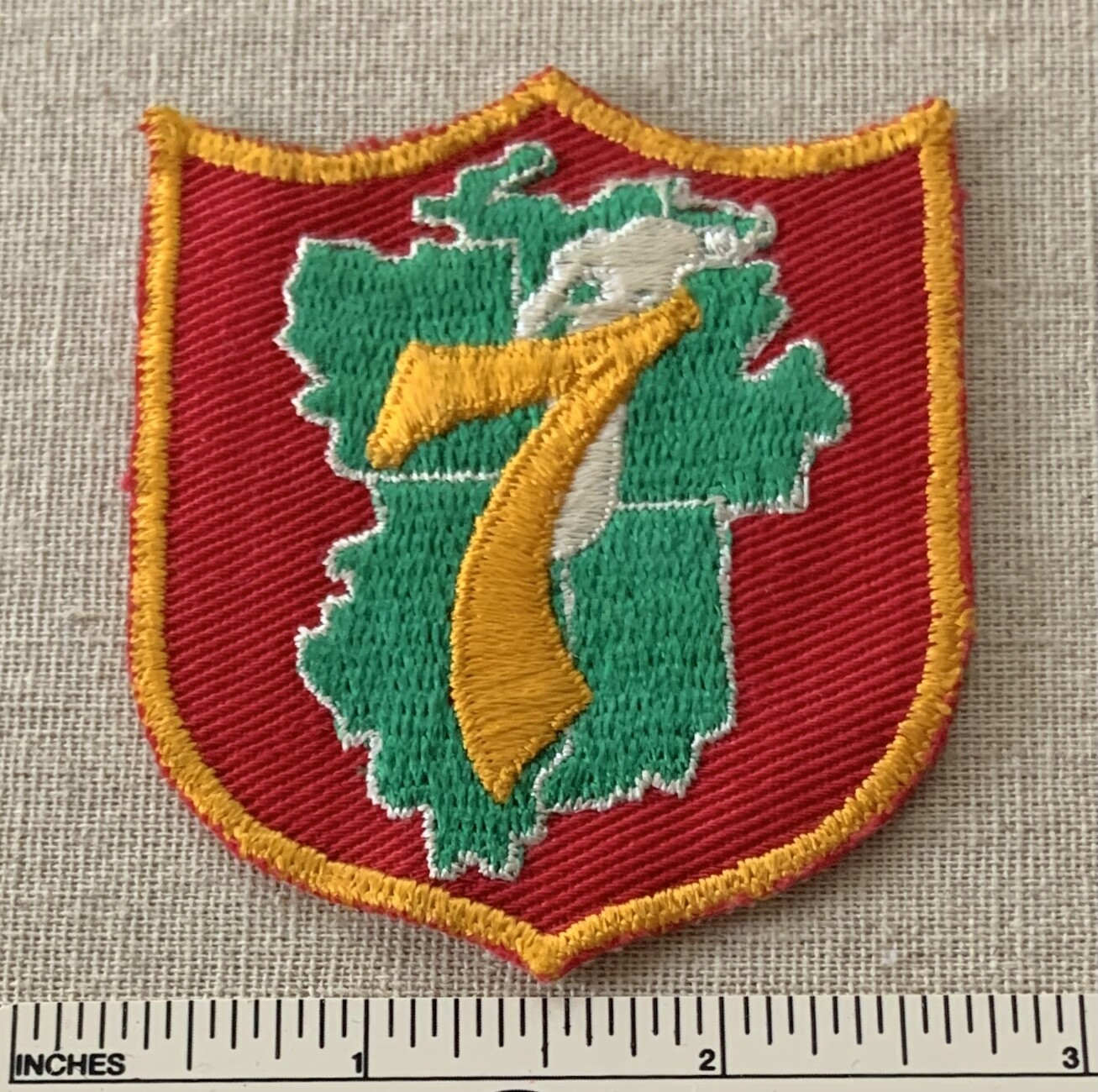 Vintage REGION 7 Boy Scout Badge PATCH National Jamboree BSA Camp CB