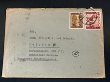Brief 1946 von Feldbach nach Leipzig, Russische Besatzungszone