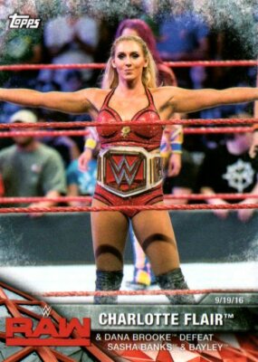 2017 Topps WWE Women's Division WWE Matches and Moments #WWE-7