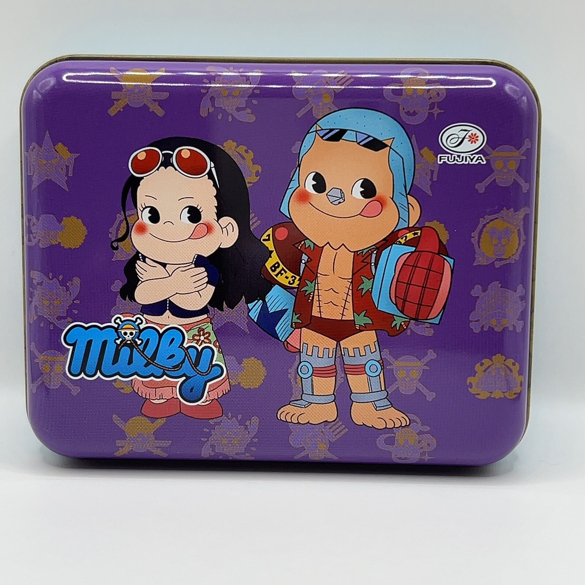 ONE PIECE 25th Robin Frankie Milky Can Fujiya Collaboration Anime