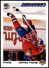 Mathieu Schneider #328b 1991-92 Upper Deck