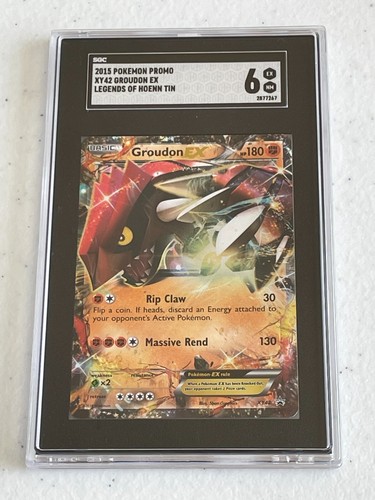 Groudon-EX graded SGC 6 for sale on eBay