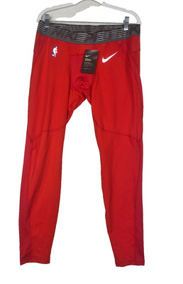 NWT NBA team issue Nike pro warm 3/4 compression shorts XXLT AA0058-657