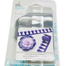 DOILY Petal EK Success Tools Dimensional Flower Punch 54-51003 NIP Paper Shaper