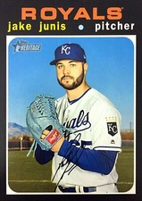 2020 TOPPS HERITAGE (#342) - JAKE JUNIS