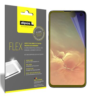 3x Samsung Galaxy S10e Schutzfolie 3D Flex Folie - 100% Displayabdeckung S 10E