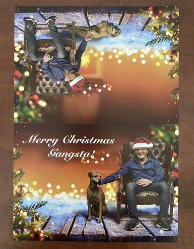 Sammy "The Bull" Gravano Signed Christmas Card 🔥 🔥🔥 THE MAFIA JSA COA - Picture 2 of 2