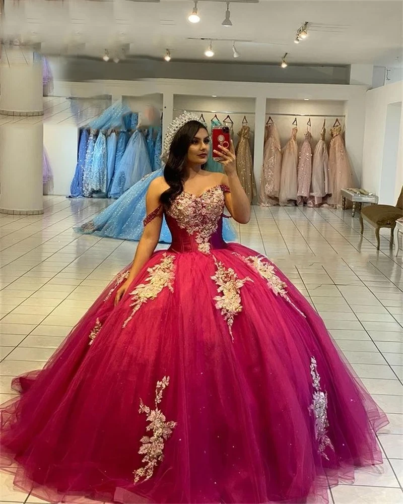 Burgundy deals princess dress