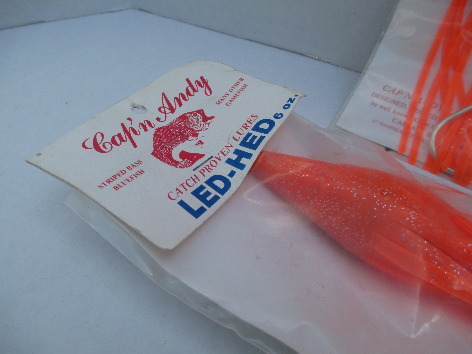 Lot 3 New Cap'n Captain Andy Chugga-Hed & Led-Hed Saltwater Lures Trolling - Image 4