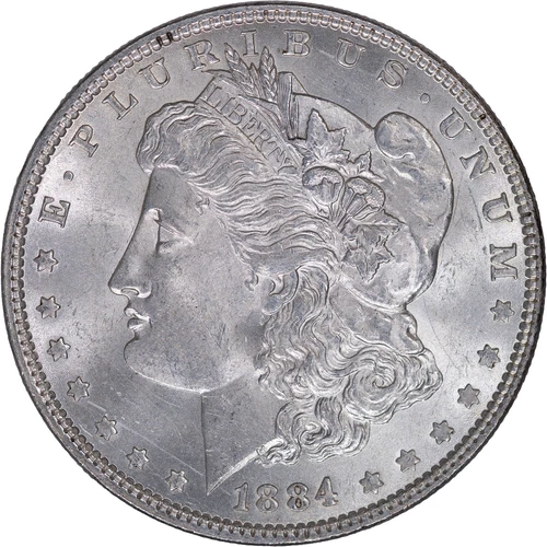 1884 Morgan Silver Dollar ~ BU