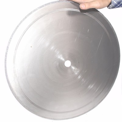 16'' inch Lapidary Diamond Saw Blade Notched Rim Cutting Stone Tools Rock Slab