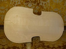 Tonewood, tonewood, beautiful milled top for violin, hazel carved violin top