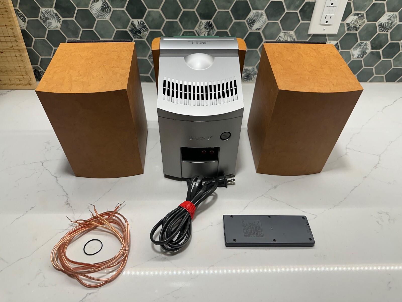 Sony CMTEX1 HiFi CD Player Stereo System with Remote Newly Serviced