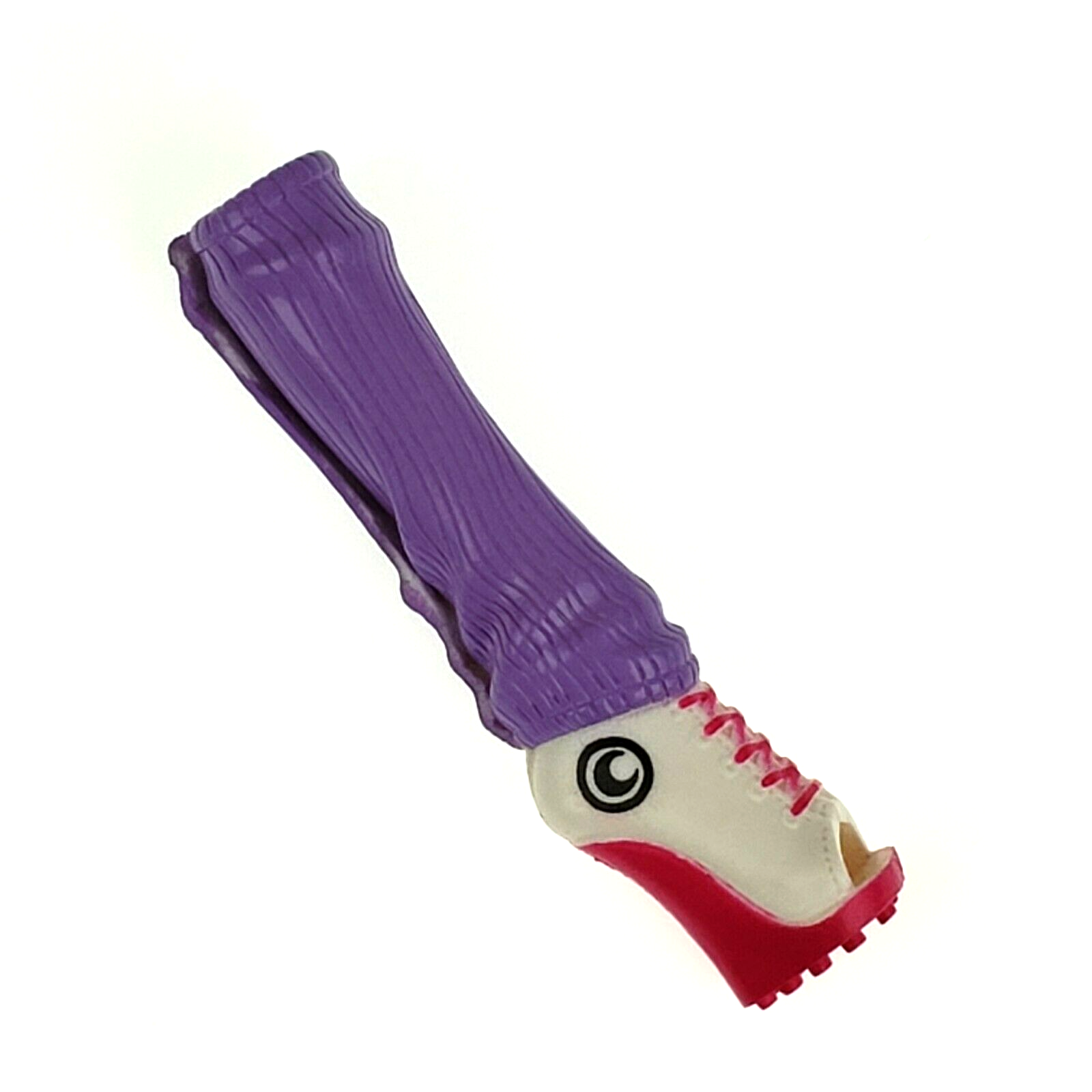 SAOLA Monster High Clawdeen Wolf uniforme da urlo calzino viola destro solo scarpa bianca