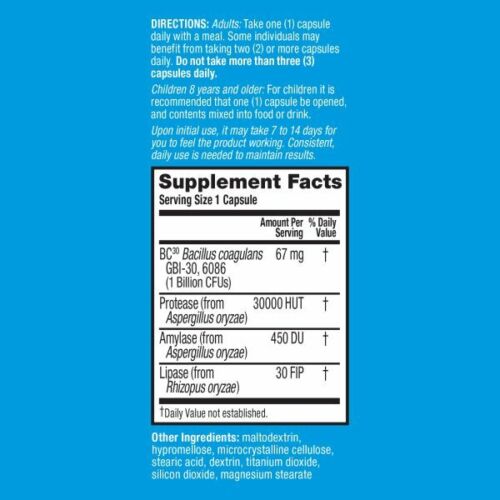 Digestive Advantage Intensive Bowel Support Probiotic Digestive Enzyme 96 Count+ - Picture 6 of 6