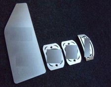 PEDALIERA PER LANCIA DELTA TURBOJET MULTIAIR PLATINO SILVER ARGENTO MULTIJET